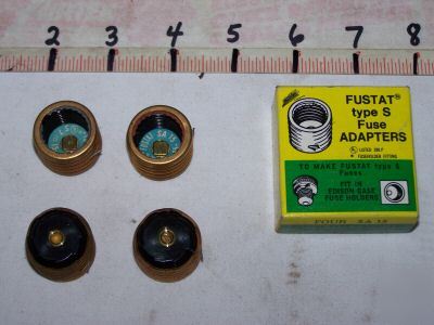 Fustat type s 15 amp fuse adapters