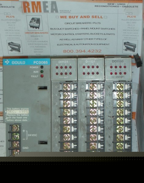 Gould pc-0085-003 PC0085 DI1131 D01130 complete unit 