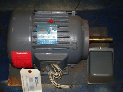 New century pump motor 3 hp 1735 rpm 182JM 230/460 volt 