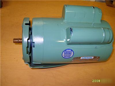 New leeson energy saver 2 hp 1 phase motor 115 / 230VAC 