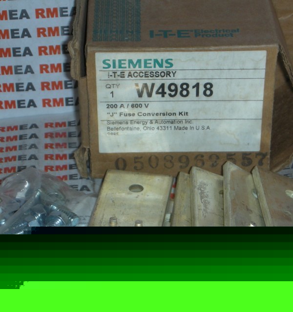 New siemens ite j fuse conversion kit 200A 600V W49818