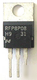 RFP8P08 power mos fet mosfet 8A 80V p-channel (10)