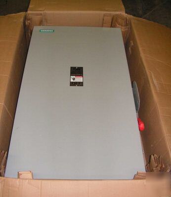 Siemens 400 amp heavy duty safety switch HNF365 