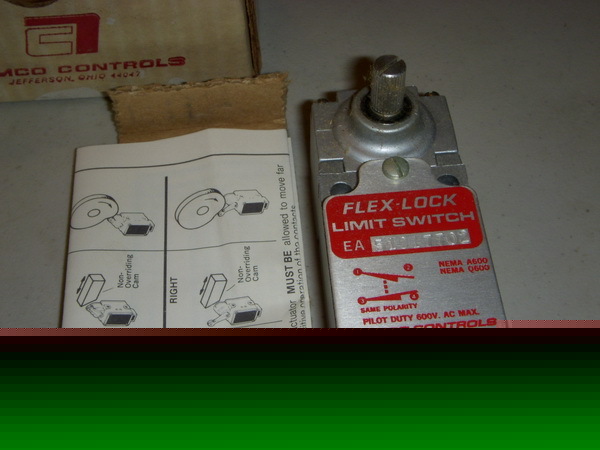  namco flex-lock limit switch EA510 7702 600V ac