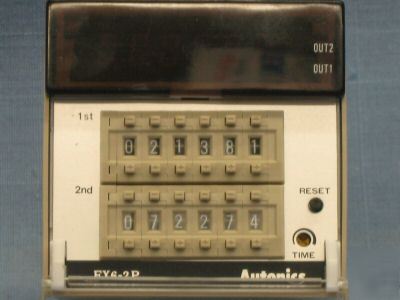 Autonics counter / timer 90-264VAC FX6-2P