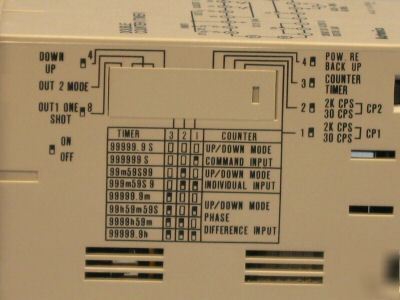 Autonics counter / timer 90-264VAC FX6-2P