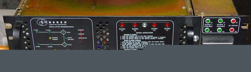 Cyberex digital transfer switch crm-10030-226-208-un