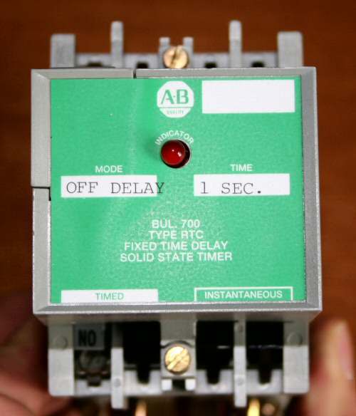 Allen bradley 700 time delay relay solid state timer 