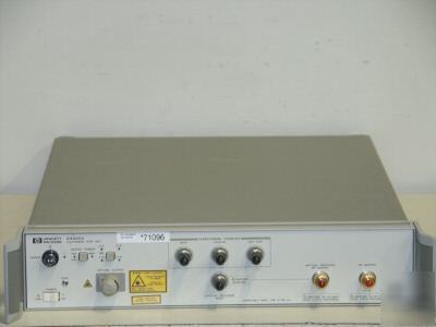 Hp 83420A optical amp pair source test set. w/opt. 210