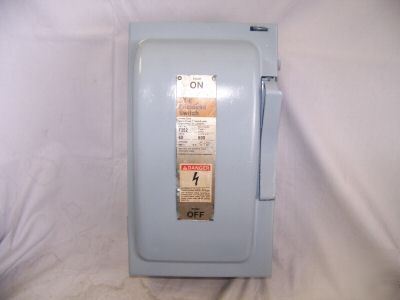 Ite safety switch disconnect 60 amp F352 600 vac