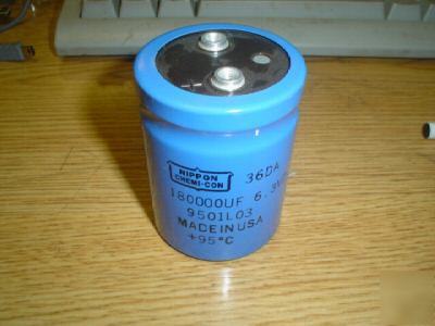 New 1 ucc 6.3V 180000UF computer grade capacitor 