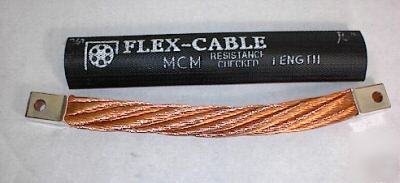 New 5 pound mcm braded copper cable for grounding?