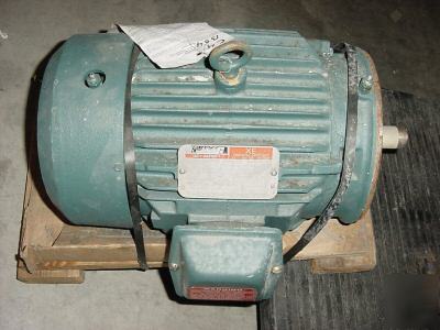 New reliance electric motor 230/460 5HP 184TC 1750 rpm 