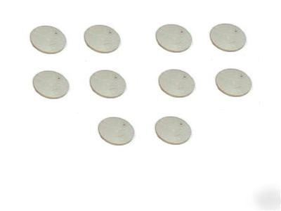 10 pcs piezo ceramic transducer 10 x 0.4 mm disc 5MHZ