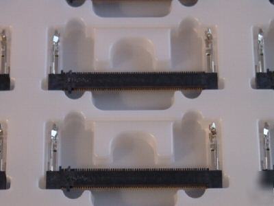 10 pcs. tyco# 1318228-1, .8MM pitch fax modem skt 124P