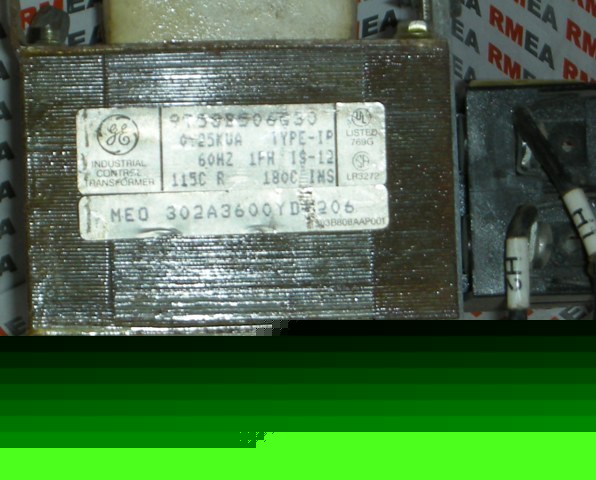 9T58B506G30 general electric control transformer used