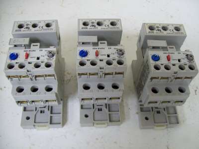 Allen bradley 193-EA1CB overload relays & 193-EPM1 base