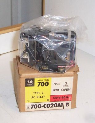 Allen bradley 700-C020A1/b relay 700C020A1