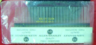 Allen-bradley fixed resistors 1/2W 2.7MEGOHMS 5% 50PCS 