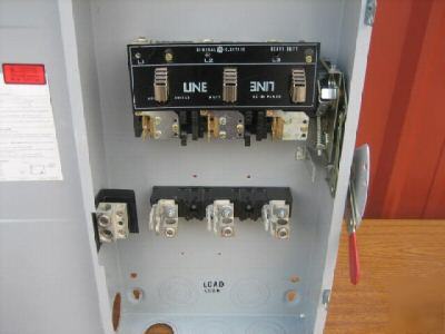 Ge general electric TG4324 disconnect switch 200 amp