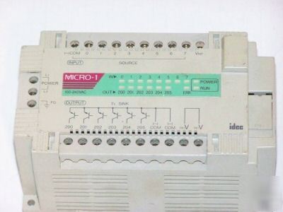 Idec npn input relay output micro-1 FC1A-C1A1E