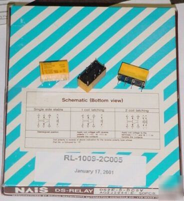 Matsushita nais mini ds-relay 2C standard n/latch 5V dc