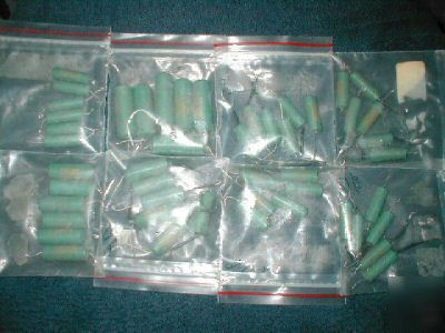 Micamold tropicap tropi-cap capacitors 6 ea of 8 values