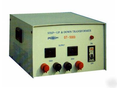 New 5000 watt 110/220 step up/down transformer