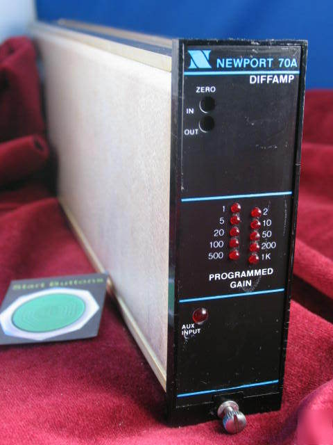 New 70A -2 port laboratories diffamp 1.6KHZ 115/230V