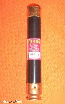 New buss frs-r-1 1/8 fuse fusetron FRSR1 1/8 nnb