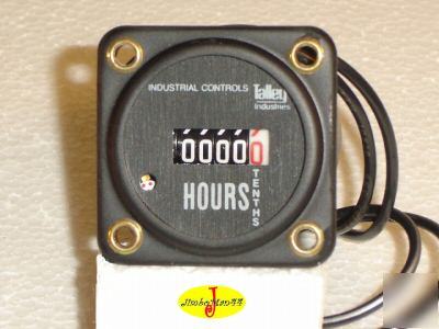 New elapsed time indicator/hour meter - - 110 vac exc
