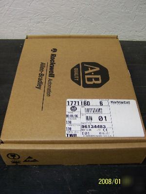 New in box 1771-ibd/b allen bradley 1771IBD g-301