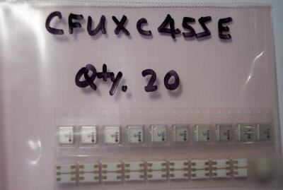 New murata 455KHZ bandpass filter, CFUXC455E, , 20PCS