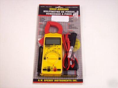 New sperry dsa-400 digisnap multimeter with leads 