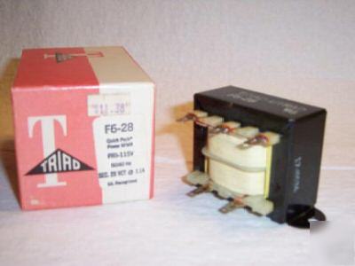 New triad F6-28 quick pack power transformer ( in box)
