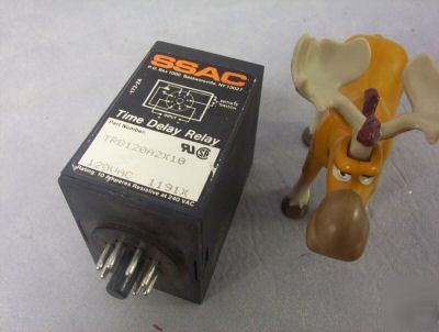 Ssac time delay relay TRB120A2X10 0.1 to 10 sec. ___J33