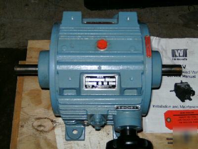 Tb woods hydrostatic speed variator 