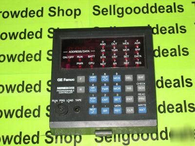 Ge fanuc IC610PRG105B handheld programmer w/ keyswitch