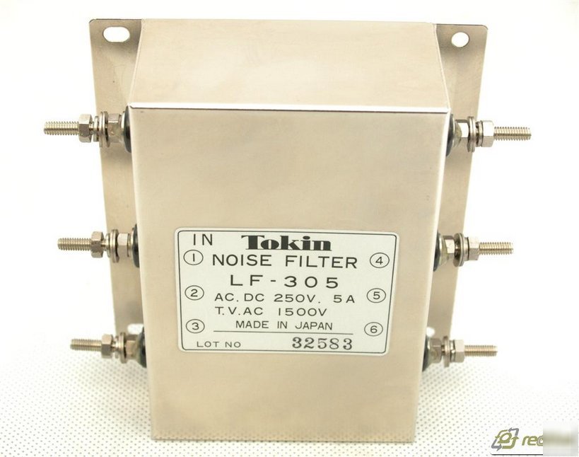 Lf-305 nec tokin noise filter 250V 5A 3 phase LF305
