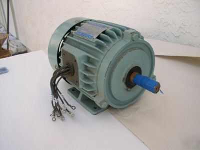 1 hp power master induct.motor 230/460V, 3 ph, 1740 rpm
