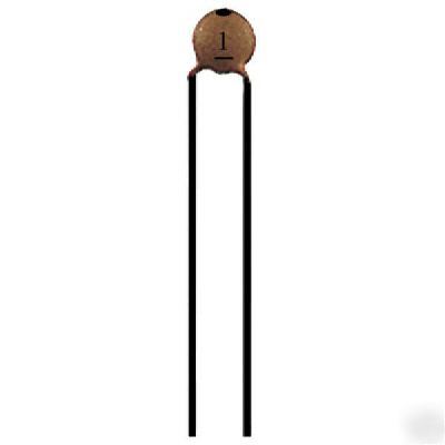 25 x 1PF 50V 2.5MM ceramic disc capacitor