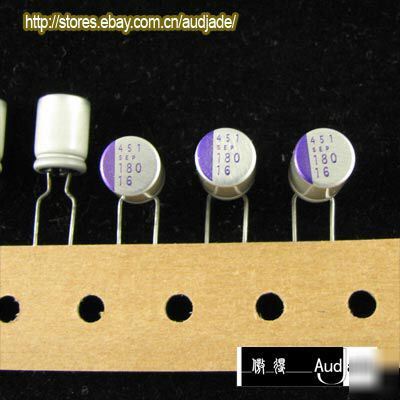 40PCS 180UF 16V sanyo sep conductive polymer capacitors