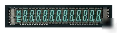 5 - vacuum fluorescent display 7-segment, 13 digits nos