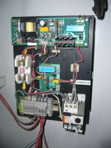 Drive cabinet w/ (2) idm G5 & (1) seco ac vector drives