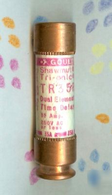 New gould shawmut TR35R fuse RK5 35 amp tr-35-r