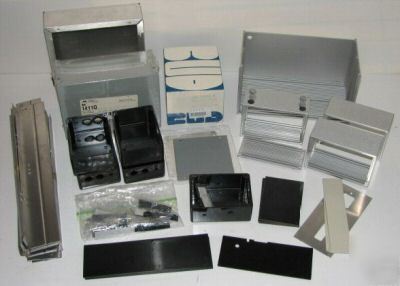 New lg lot aluminum/plastic enclosure/project box bud 