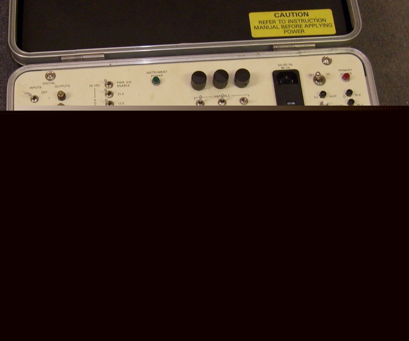 Taylor instrument mod 30 1710H test set for calibration