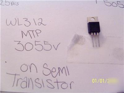 Transistors on-semi WL312 mtp 3055V