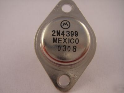 2X 2N4399+ 2X 2N5302 amplifier transistor motorola to-3