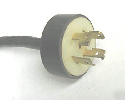 Arrow hart lock plug 20A 250 volts vac male 10 amp 600V